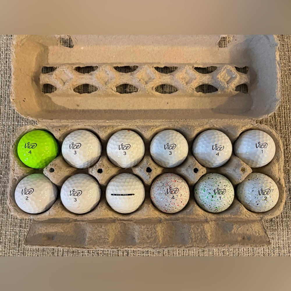 Vice Golf, Vice Pro Used Golf Balls - Grade 4A